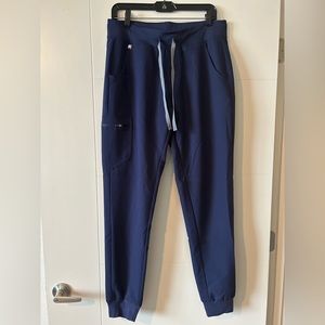 Figs Navy Blue Zamora scrub pants. Size- medium tall